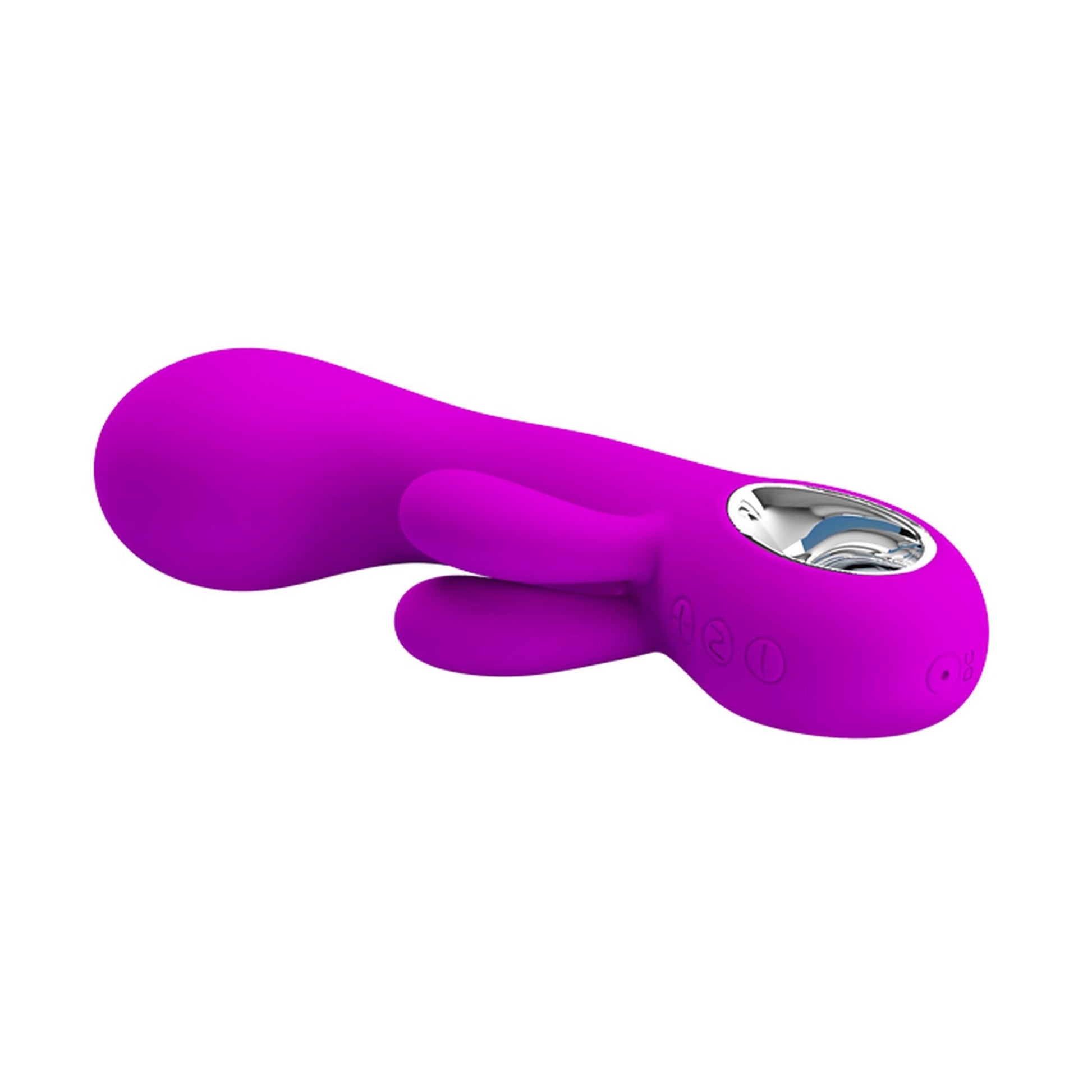 3-Wibrator króliczek z masażerem sex 15cm 7 trybów-3