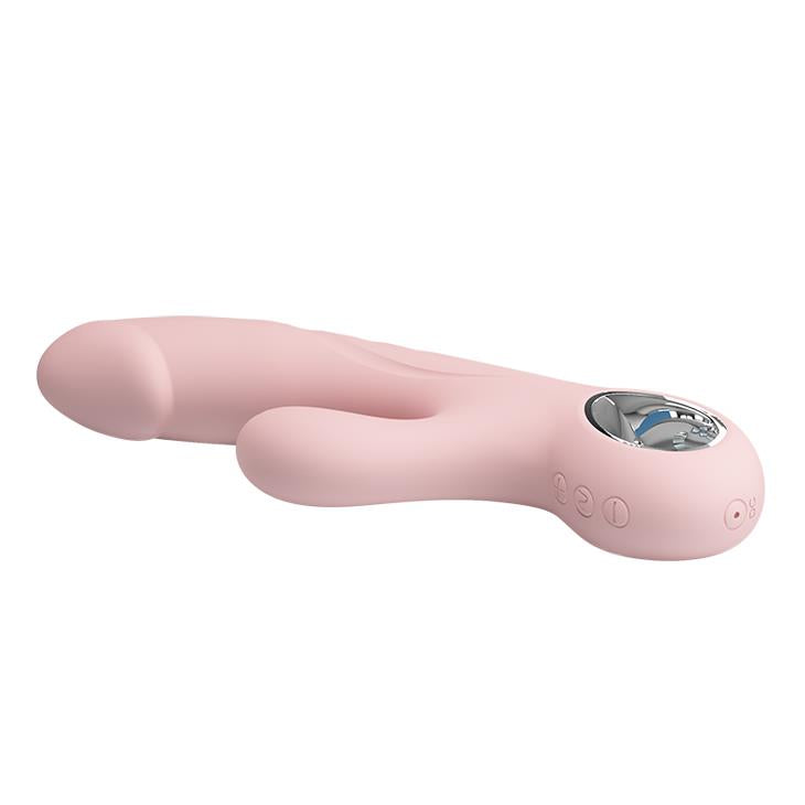 6-Wibrator łechtaczkowy królik punkt g 7trybów 19cm-6