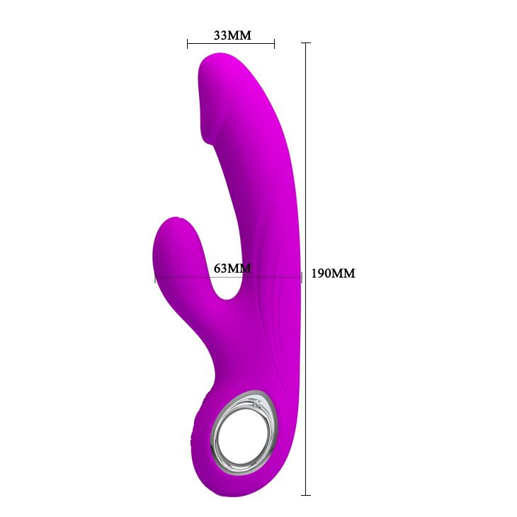 5-Wibrator do punktu g łechtaczki 7trybów 19cm usb-5