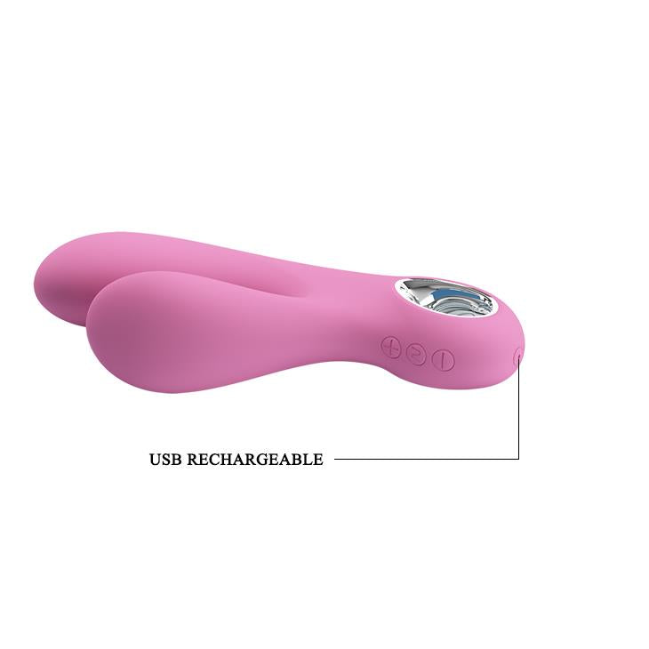 9-Wibrator do punktu g łechtaczki masażer 17cm usb-9