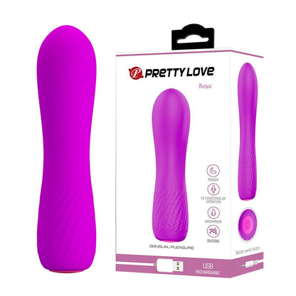1-Wibrator mini klasyczny mały masażer 12 tryb 11cm-1
