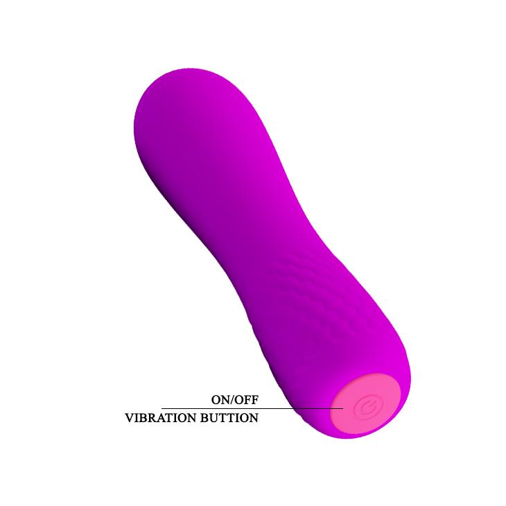 6-Wibrator mini klasyczny mały masażer 12 tryb 11cm-6