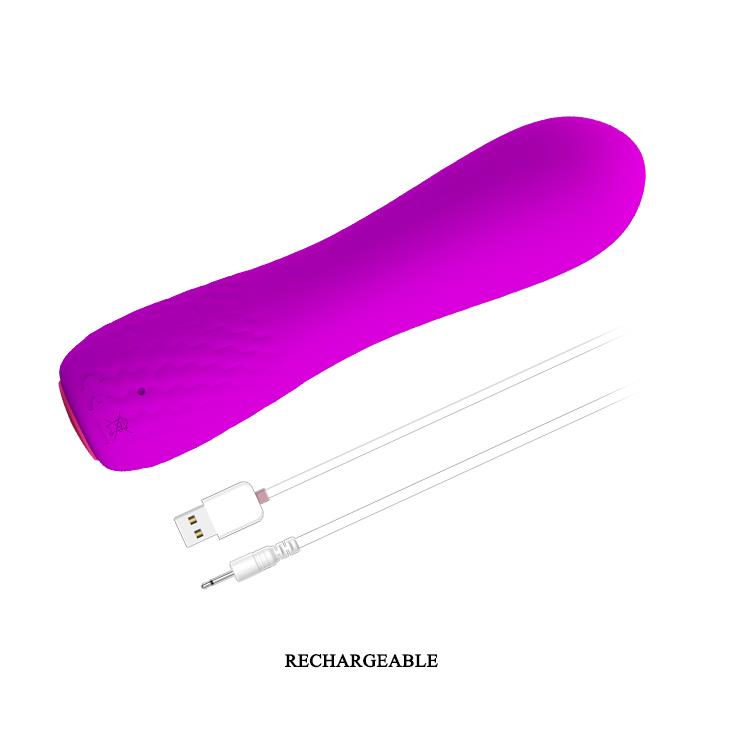 7-Wibrator mini klasyczny mały masażer 12 tryb 11cm-7