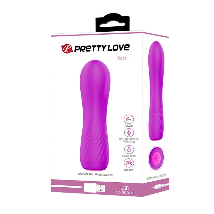 9-Wibrator mini klasyczny mały masażer 12 tryb 11cm-9