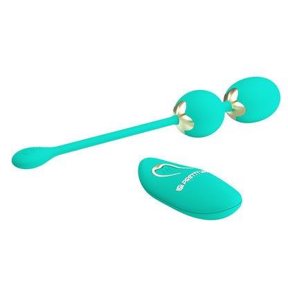 3-PRETTY LOVE - LECHIES  Dream chaser 5, Green, Wireless remote control 12 vibration functions Memory function-3