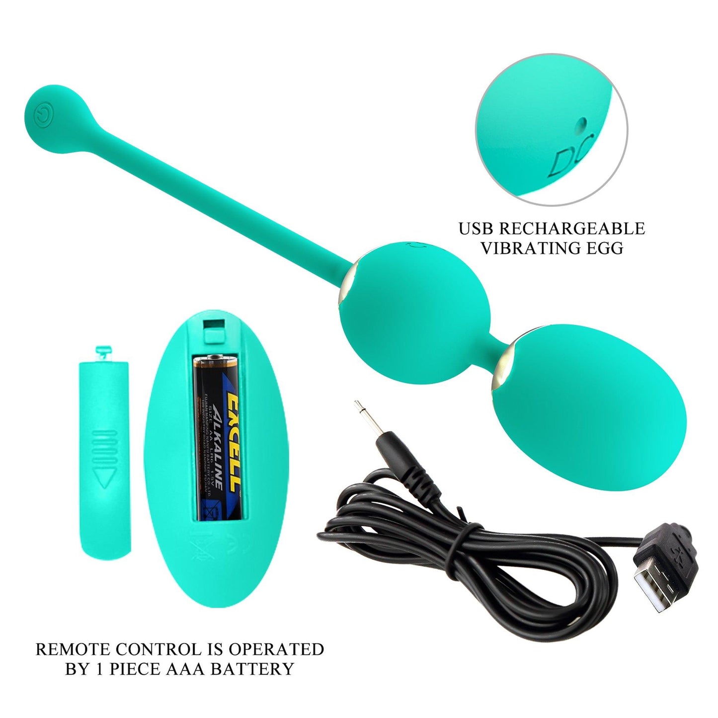 7-PRETTY LOVE - LECHIES  Dream chaser 5, Green, Wireless remote control 12 vibration functions Memory function-7