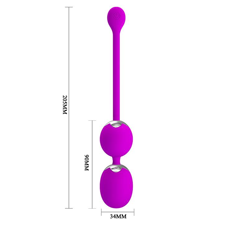 5-Sterowane pilotem kulki gejszy waginalne kegla usb-5