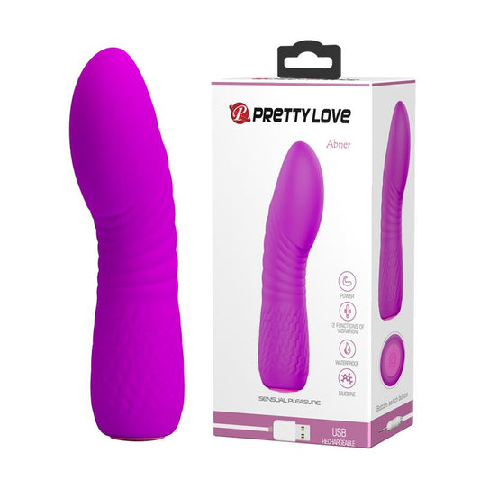 1-Mały mini wibrator masażer łechtaczki 11cm 12 tryb-1