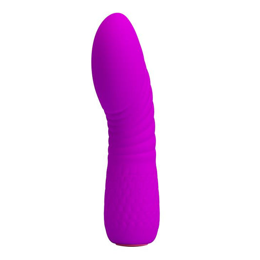 2-Mały mini wibrator masażer łechtaczki 11cm 12 tryb-2