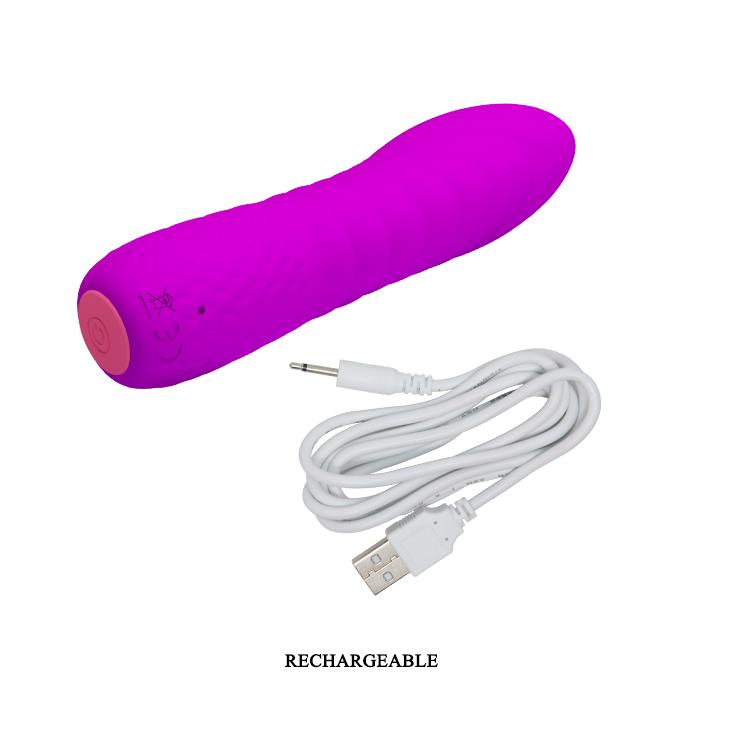 7-Mały mini wibrator masażer łechtaczki 11cm 12 tryb-7
