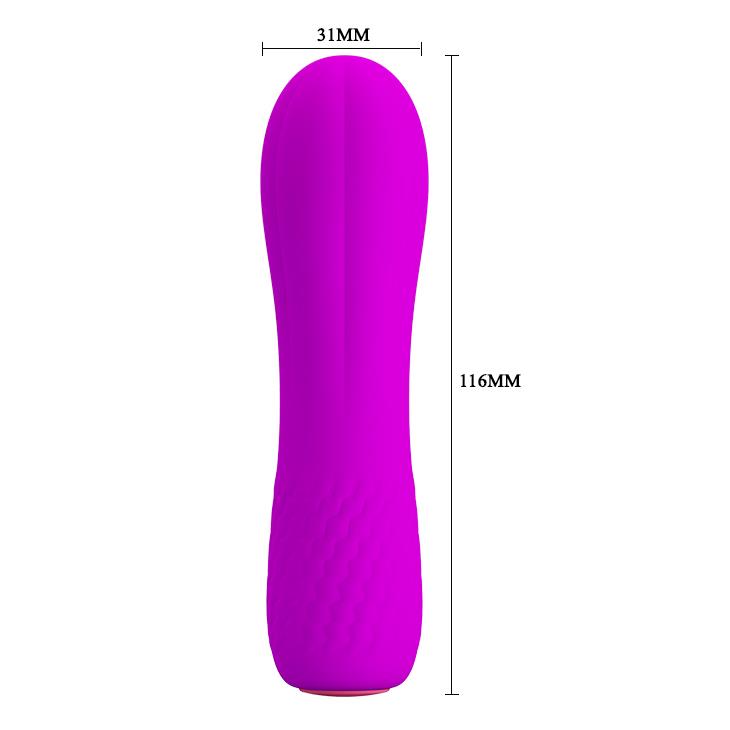 4-Mały wibrator mini masażer łechtaczki 12tryb 11cm-4