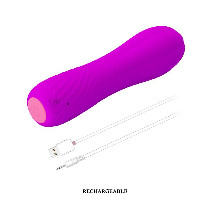 6-Mały wibrator mini masażer łechtaczki 12tryb 11cm-6