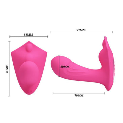 5-Wibrator do majtek penis członek z pilotem 12tryb-5