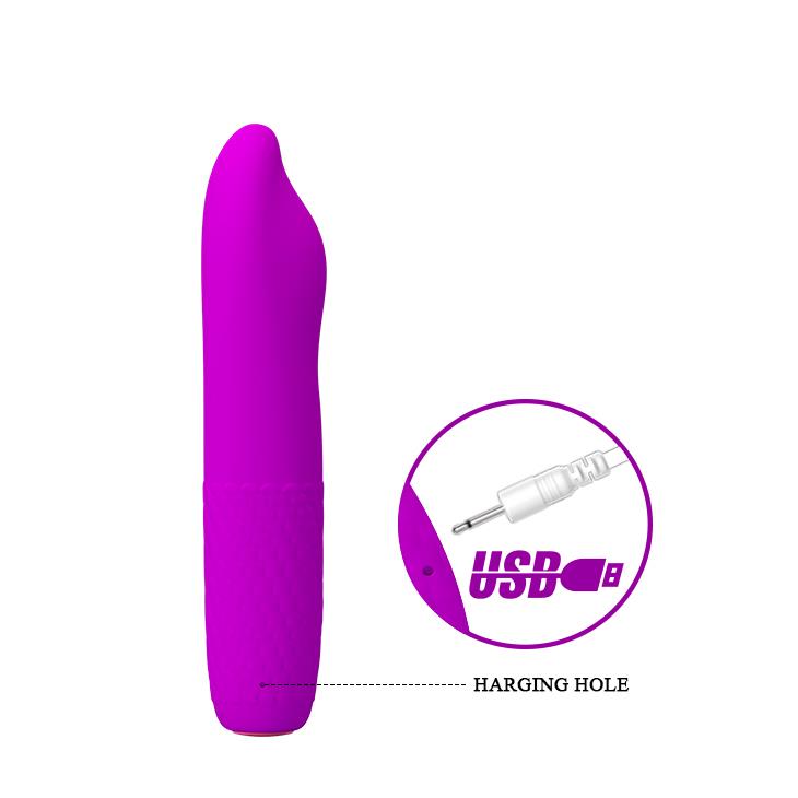 9-Wibrator klasyczny wibracje rotacje 2x4 tryby 16cm-9