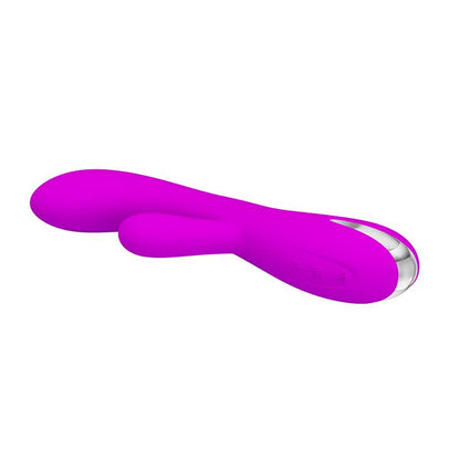 3-Ogrzewany ciepły wibrator króliczek 12trybów 20cm-3