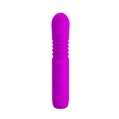 4-Wibrator króliczek z masażerem posuw 15cm 4trybów-4