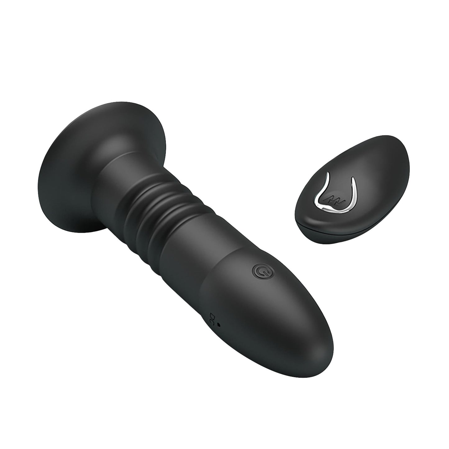 3-MR PLAY - VIBRATING ANAL PLUG 4 vibrations 4 thrusting Remote Control-3