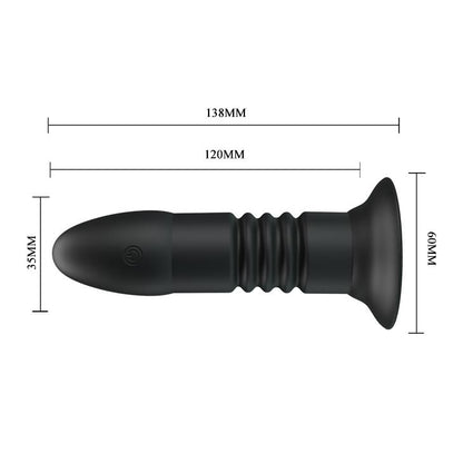 5-Posuwista wtyczka analna korek plug przyssawka sex-5