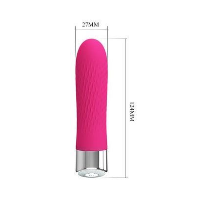 6-Podręczny mini wibrator stymulator 12 trybów 12cm-6