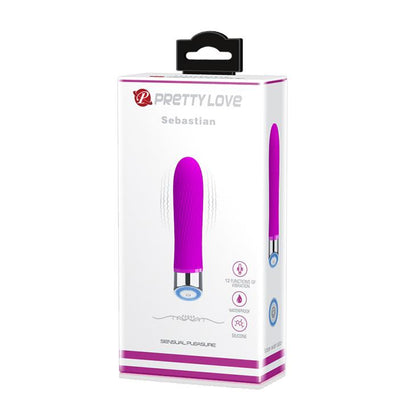 7-Klasyczny podręczny mały mini wibrator 12cm 12tryb-7
