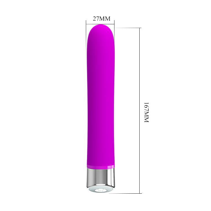 6-Klasyczny wibrator wąski uniwersalny 12 tryb 16cm-6