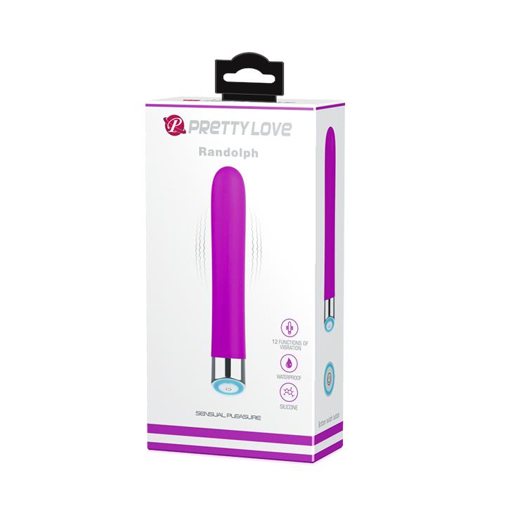 8-Klasyczny wibrator wąski uniwersalny 12 tryb 16cm-8
