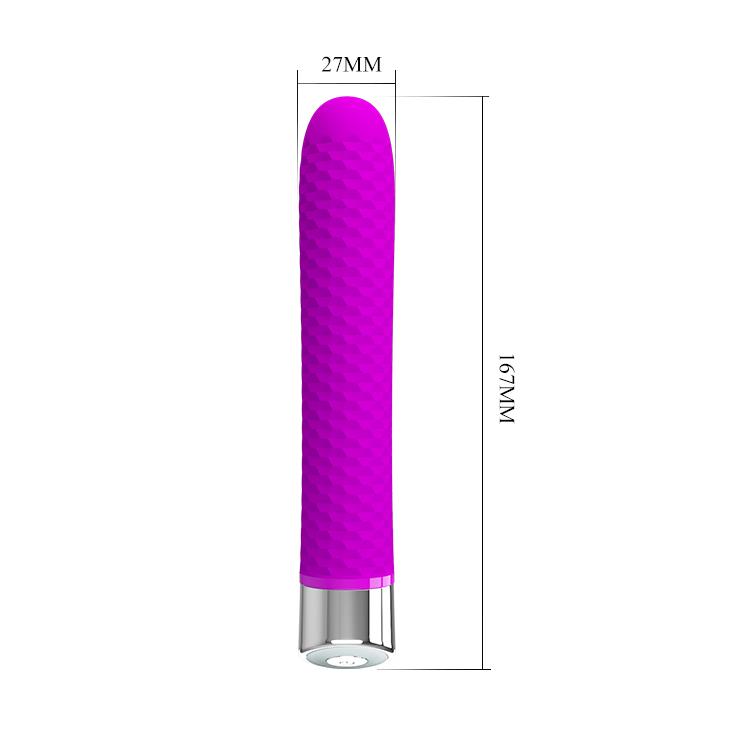 6-Klasyczny sex wibrator uniwersalny 16cm 12trybów-6
