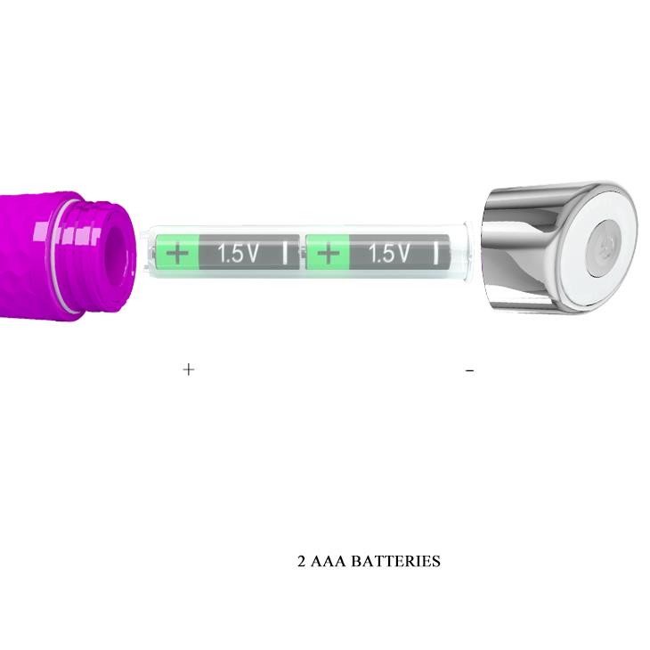 8-Klasyczny sex wibrator uniwersalny 16cm 12trybów-8