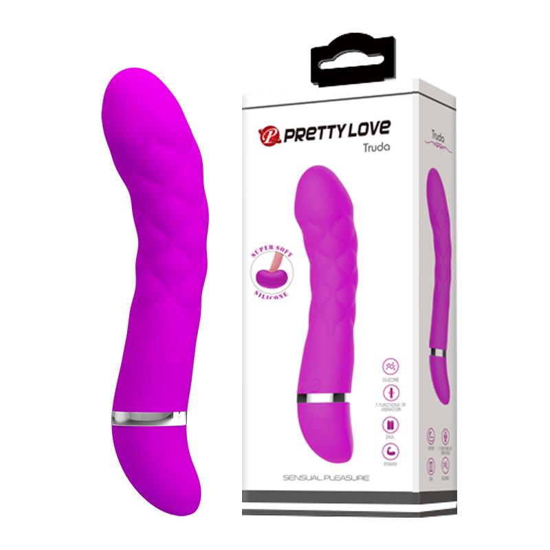 1-Wygięty masażer do punktu g wibrator 7trybów 18cm-1