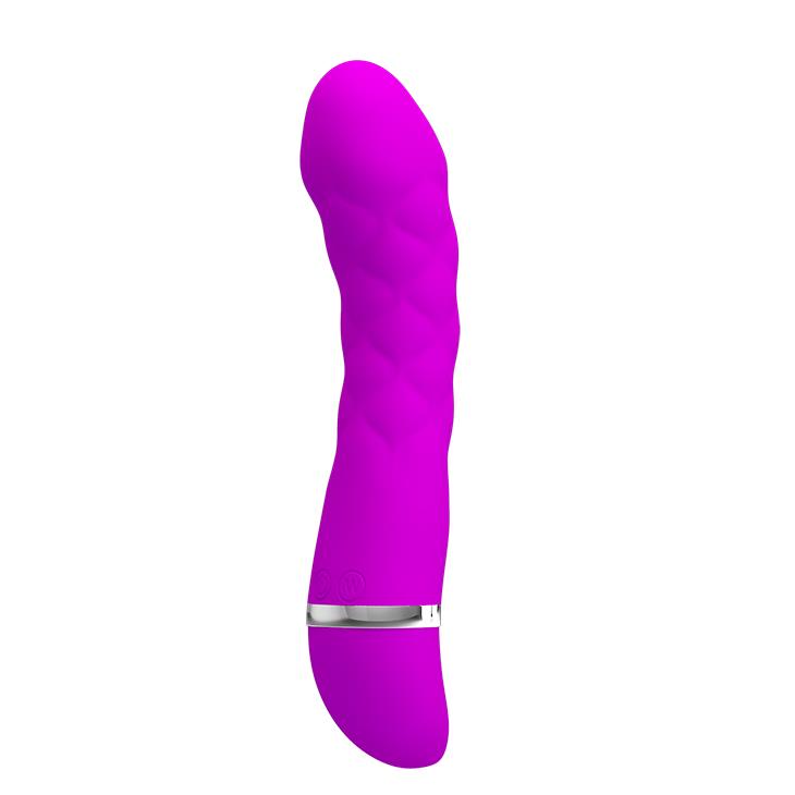 2-Wygięty masażer do punktu g wibrator 7trybów 18cm-2
