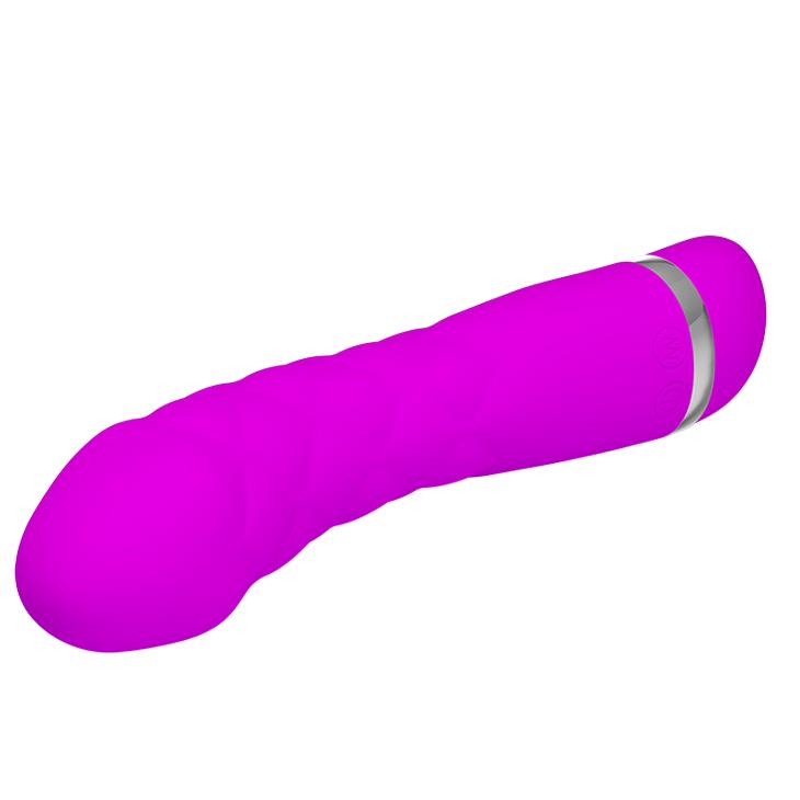 5-Wygięty masażer do punktu g wibrator 7trybów 18cm-5
