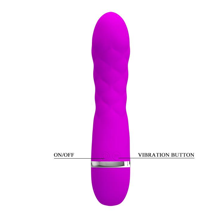 7-Wygięty masażer do punktu g wibrator 7trybów 18cm-7