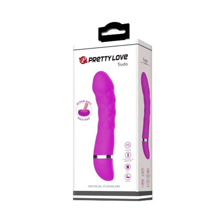 9-Wygięty masażer do punktu g wibrator 7trybów 18cm-9
