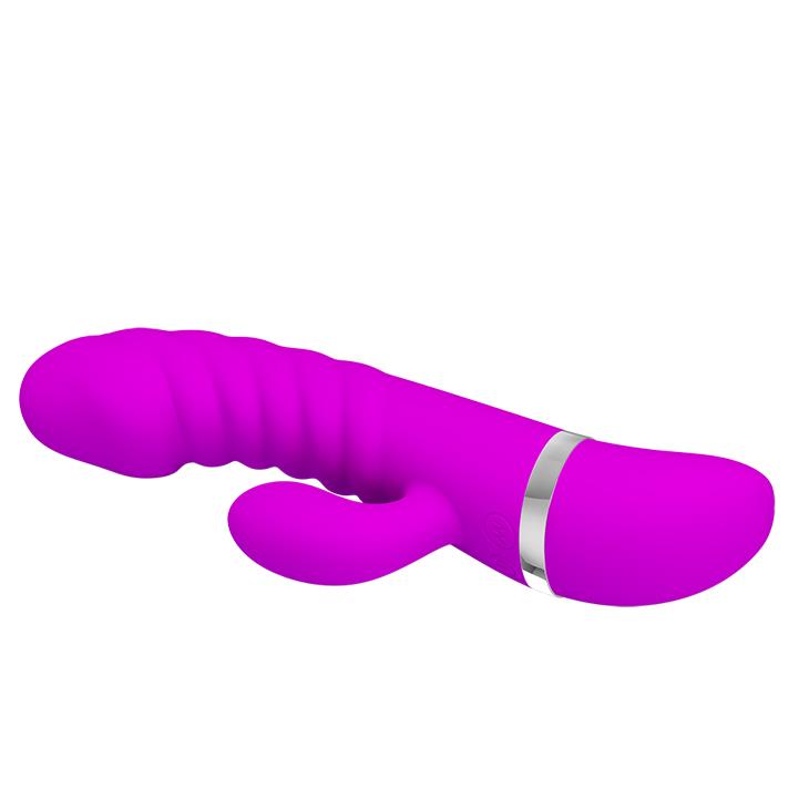 4-Sex wibrator ze stymulatorem łechtaczki 7tryb 18cm-4