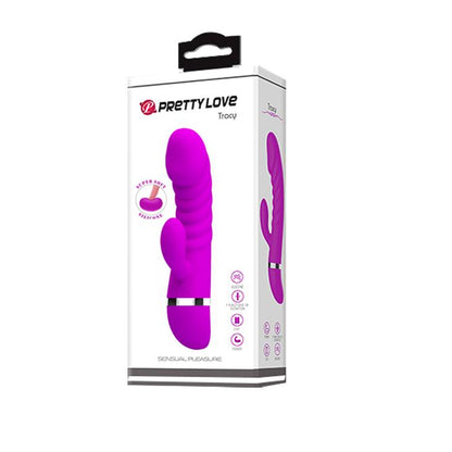 8-Sex wibrator ze stymulatorem łechtaczki 7tryb 18cm-8