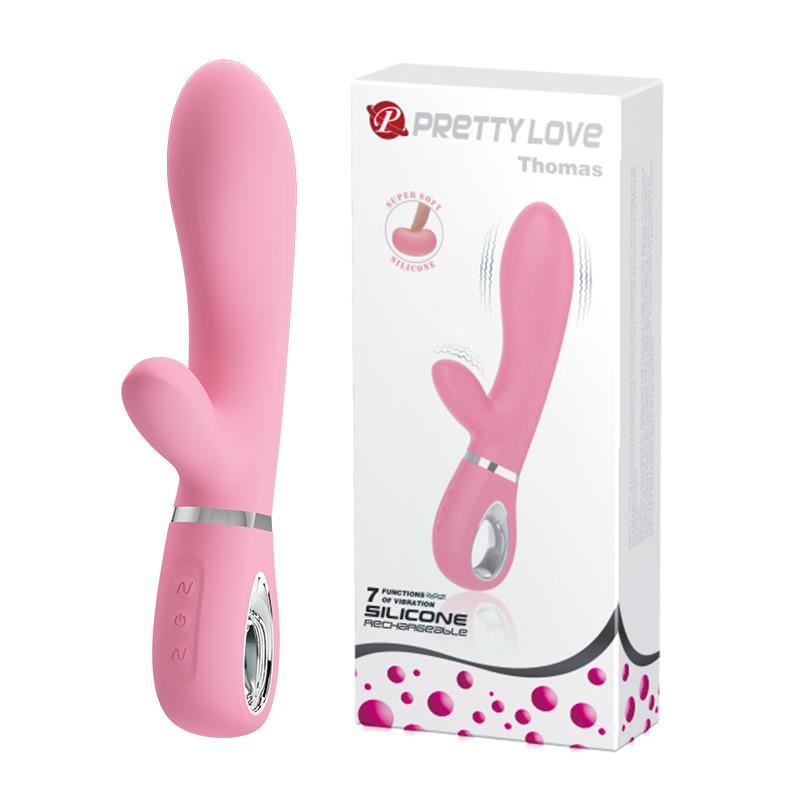 1-Elegancki klasyczny wibrator wielofunkcyjny 20cm-1