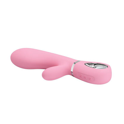 4-Elegancki klasyczny wibrator wielofunkcyjny 20cm-4