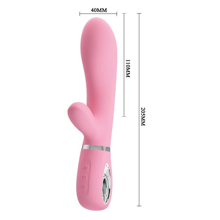5-Elegancki klasyczny wibrator wielofunkcyjny 20cm-5
