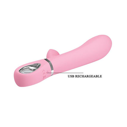 7-Elegancki klasyczny wibrator wielofunkcyjny 20cm-7