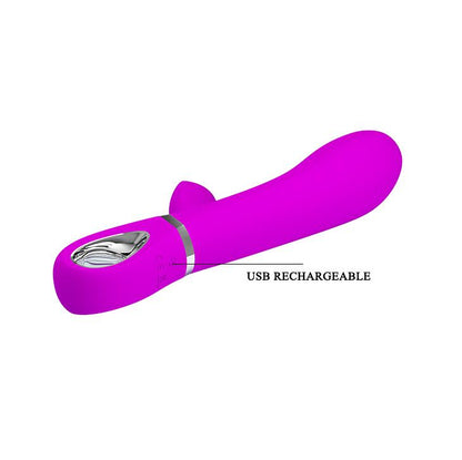 6-Elegancki klasyczny wibrator wielofunkcyjny 20cm-6
