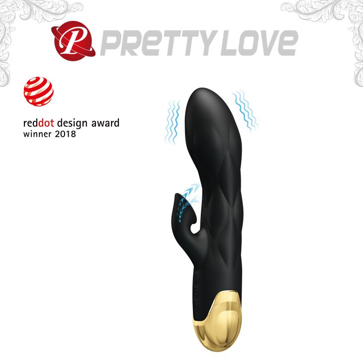 1-Masażer łechtaczki wibrator króliczek 7trybów 19cm-1