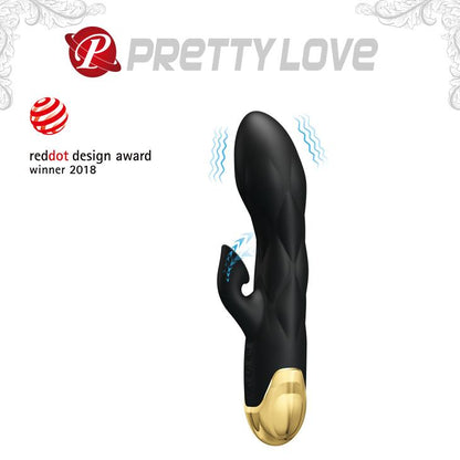 1-Masażer łechtaczki wibrator króliczek 7trybów 19cm-1