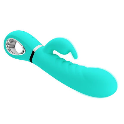 5-Wibrator króliczek -PRETTY LOVE - PRESCOTT Green 7 function vibrations-5