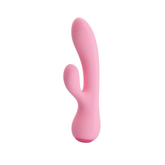 2-Elegancki silikonowy wibrator wielofunkcyjny 17cm-2