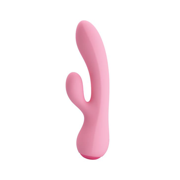 3-Elegancki silikonowy wibrator wielofunkcyjny 17cm-3