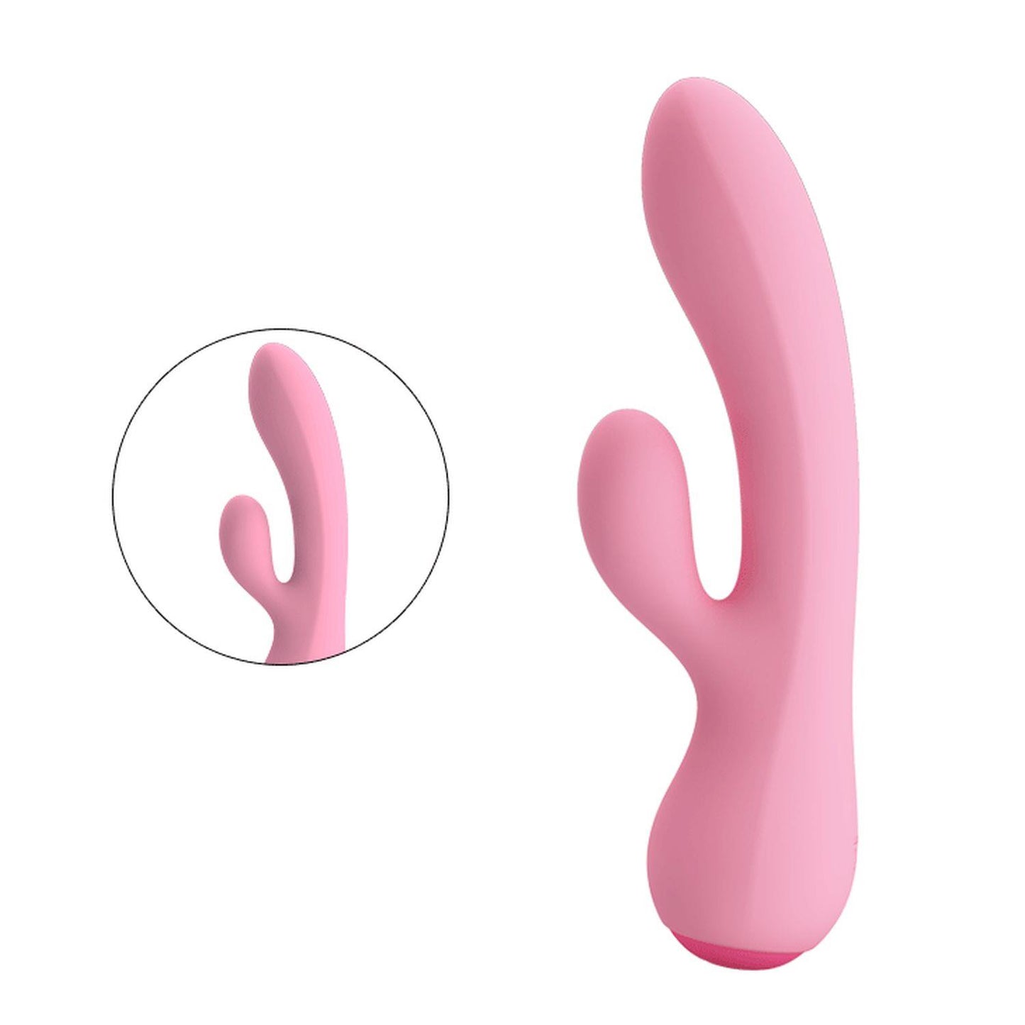6-Elegancki silikonowy wibrator wielofunkcyjny 17cm-6