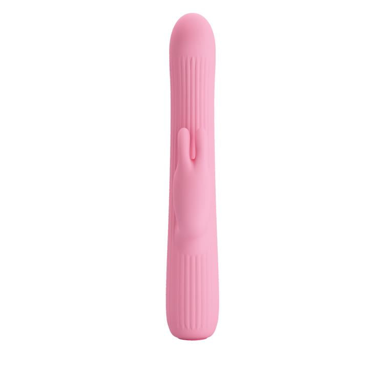 4-Królik wibrator z masażerem rotacyjny 18cm 4tryby-4