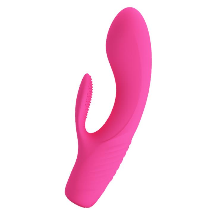 3-Wibrator z masażerem łechtaczki i wypustkami 15cm-3