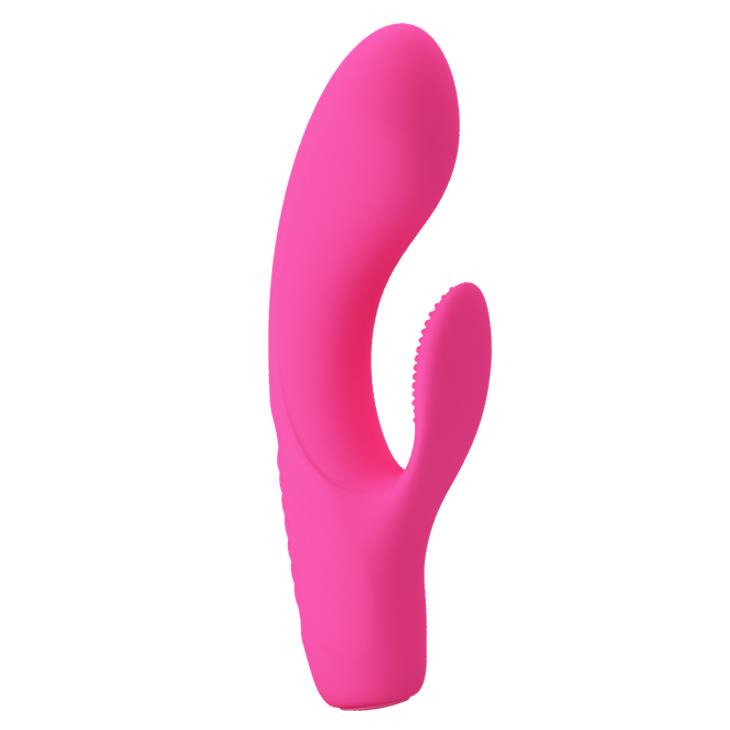 4-Wibrator z masażerem łechtaczki i wypustkami 15cm-4