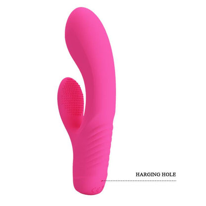 8-Wibrator z masażerem łechtaczki i wypustkami 15cm-8